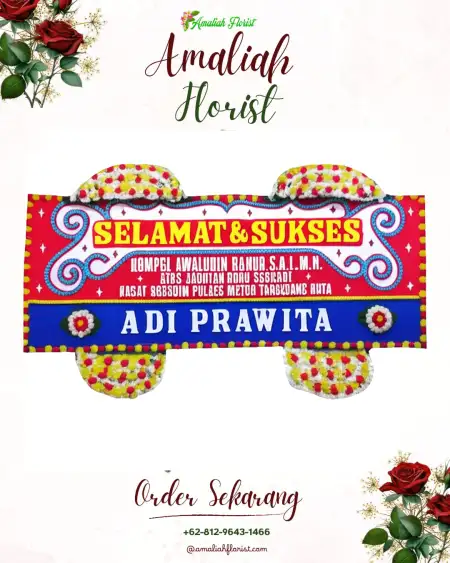 Papan Bunga Ucapan Selamat Cemagi